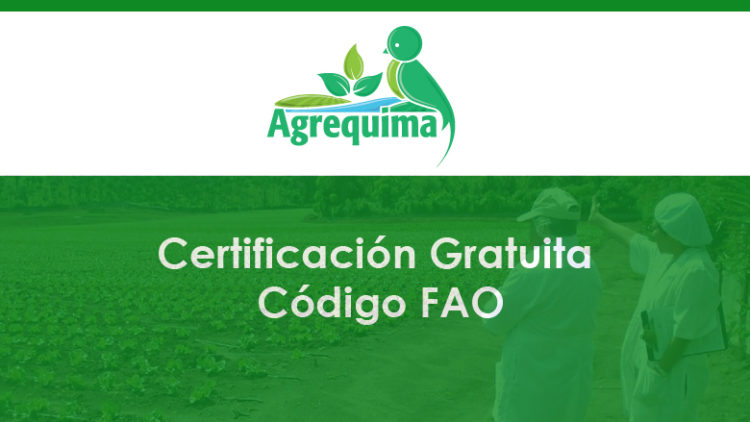 Certificación Gratuita Código FAO